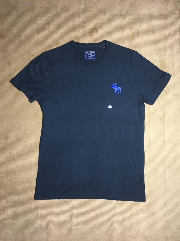 Áo Thun Nam Abercrombie&Fitch Cổ Tròn Cotton Ngắn Tay Màu Đen Size S Chính  Hãng Hàng Mỹ - Đồ Hiệu Mỹ - Hàng Xách Tay Mỹ