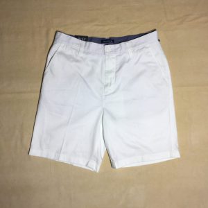 Quần short nam Nautica cotton màu trắng size 30W chính hãng