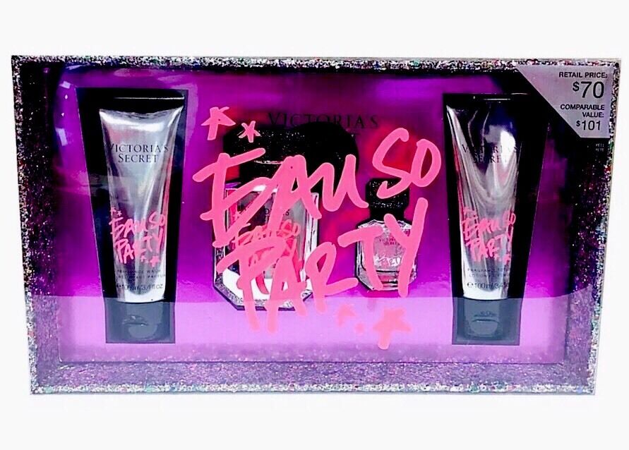 Bộ Quà Tặng Nước Hoa Sữa Tắm Victoria'S Secret Eau So Party For Women-Gift  Set (Fragrance Wash+ Parfume+ Fragrance Lotion) Hàng Mỹ Chính Hãng - Đồ  Hiệu Mỹ - Hàng Xách Tay