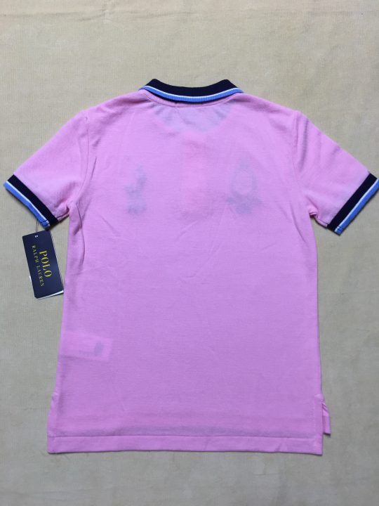 Áo thun bé trai 4-5 tuổi tay ngắn cổ bẻ cotton màu hồng hiệu Polo Ralph  Lauren size 5 hàng xách tay mỹ - Shop Đồ Hiệu Mỹ