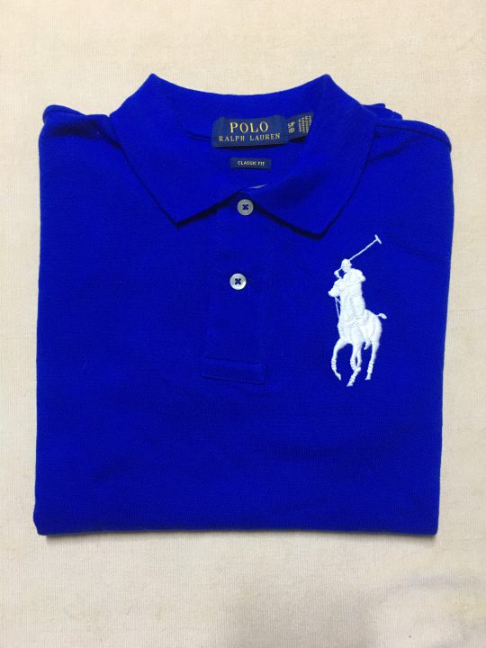 Áo thun bé trai 6-10 tuổi tay ngắn cổ bẻ cotton màu xanh biển hiệu Polo Ralph  Lauren kiểu classic fit size S-L hàng xách tay mỹ - Shop Đồ Hiệu Mỹ