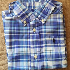 Ao-so-mi-be-trai-tay-ngan-co-be-soc-caro-hieu-Ralph-Lauren-size-3T-hang-xach-tay-my