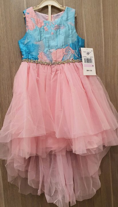 Đầm công chúa bé gái 5-6 tuổi màu hồng size 6 hiệu Rare Editions hàng xách tay mỹ Dam-cong-chua-be-gai-5-6-tuoi-mau-hong-size-6-hieu-Rare-Editions-hang-xach-tay-my