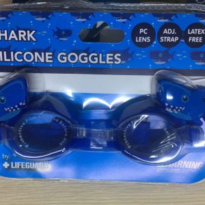 Kính-bơi-trẻ-em-cao-cấp-cho-bé-từ-3-tuổi-hiệu-Lifeguard-màu-xanh-có-đính-hình-cá-mập-trên-tròng-kính-hàng-xách-tay-mỹ-Lifeguard-shark-silicone-goggles