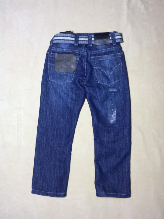 Quần-jean-cotton-lưng-thun-màu-xanh-bé-trai-hiệu-Steve’s-Jeans-size-4T-hàng-xách-tay-mỹ-1