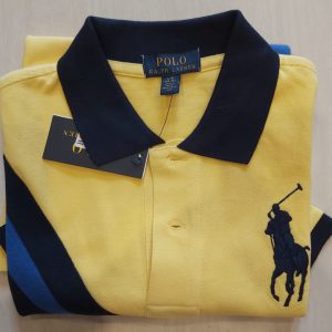 Ao-thun-polo-tre-em-14-16-tuoi-cotton-tay-ngan-mau-vang-hieu-Ralph-Lauren-size-L1416-hang-hieu-my-chinh-hang