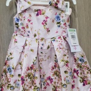 Dam-cong-chua-be-gai-18-thang-khong-tay-mau-hong-size-18M-hieu-Bonnie-baby-hang-xach-tay-my