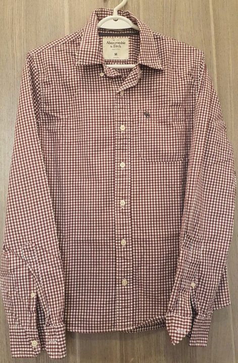 Áo sơ mi nam tay dài hiệu Abercrombie&Fitch sọc caro size M hàng mỹ T Ao-so-mi-nam-tay-dai-hieu-AbercrombieFitch-soc-caro-size-M-hang-my