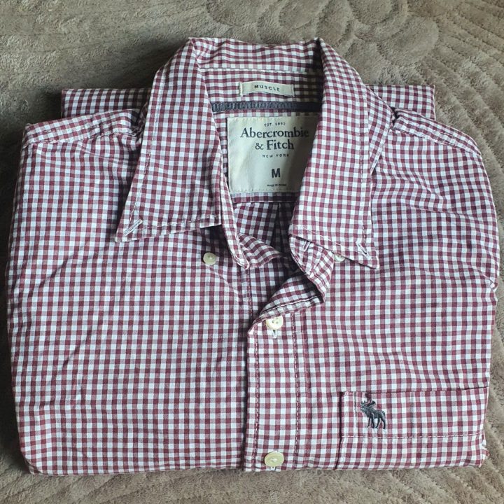 Áo sơ mi nam tay dài hiệu Abercrombie&Fitch sọc caro size M hàng mỹ Ao-so-mi-nam-tay-dai-hieu-AbercrombieFitch-soc-caro-size-M-hang-my